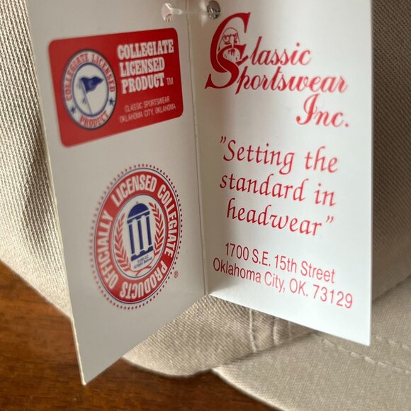 NWT 1997 Spokane WA Lilac Bloomsday Run Ball Cap Hat Beige Unisex Vintage USA - Picture 12 of 12